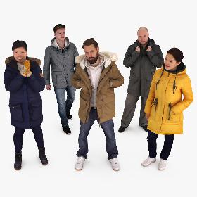 Winter People Collection x5